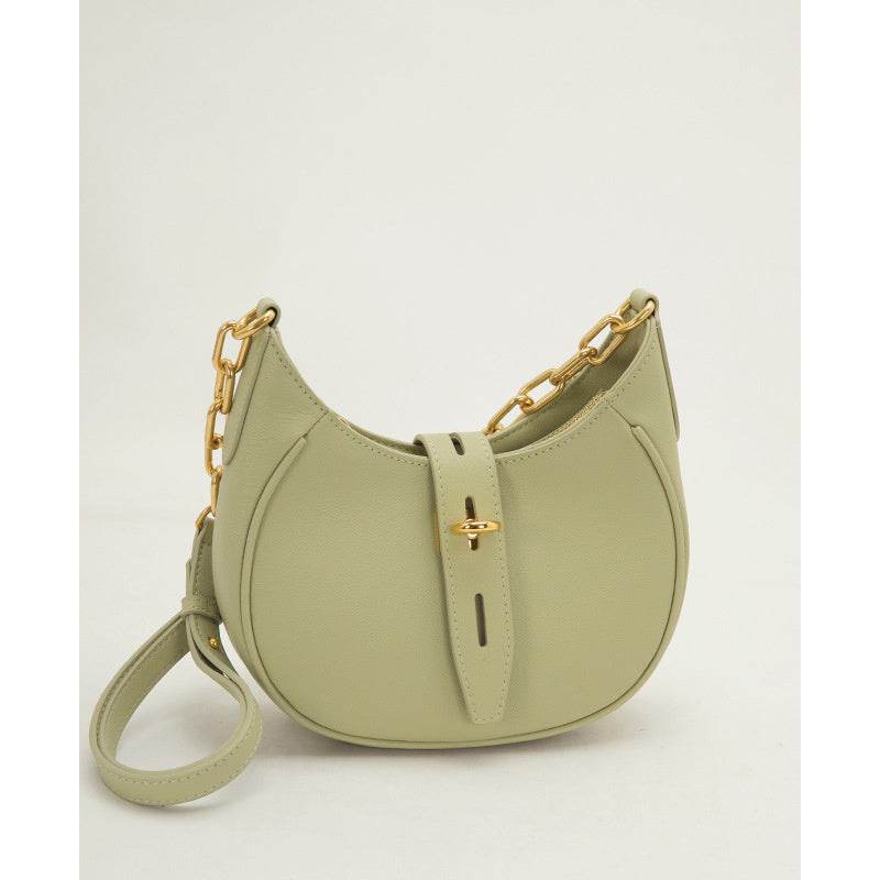 Western Style Leather Light Luxury Saddle Bag - Luxbrandz