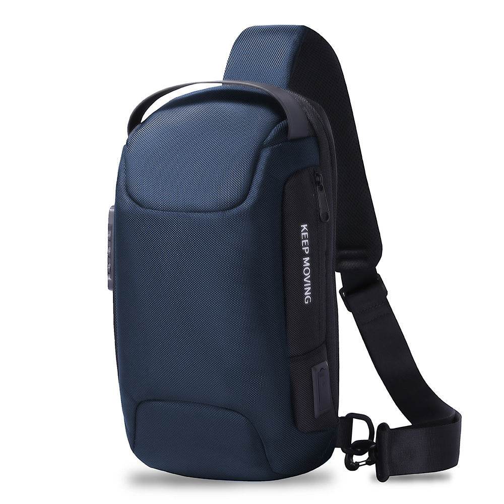 Douyin Hot Style Summer Men's Sports Car Breast Bag Single Shoulder Bag - Luxbrandz