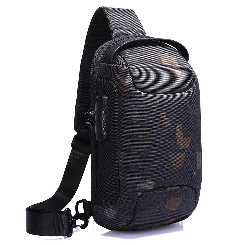 Douyin Hot Style Summer Men's Sports Car Breast Bag Single Shoulder Bag - Luxbrandz