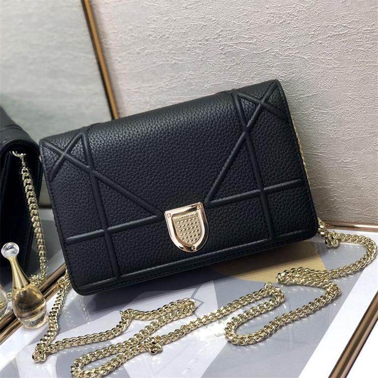 Bag Women New Leather Messenger Bag Chain Small Square Bag Cowhide Original Shoulder Bag Luxury Goods Source - Luxbrandz