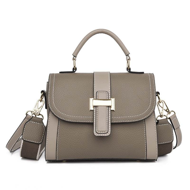 Women's Niche Light Luxury Shoulder Bag All Match Genuine Leather - Luxbrandz