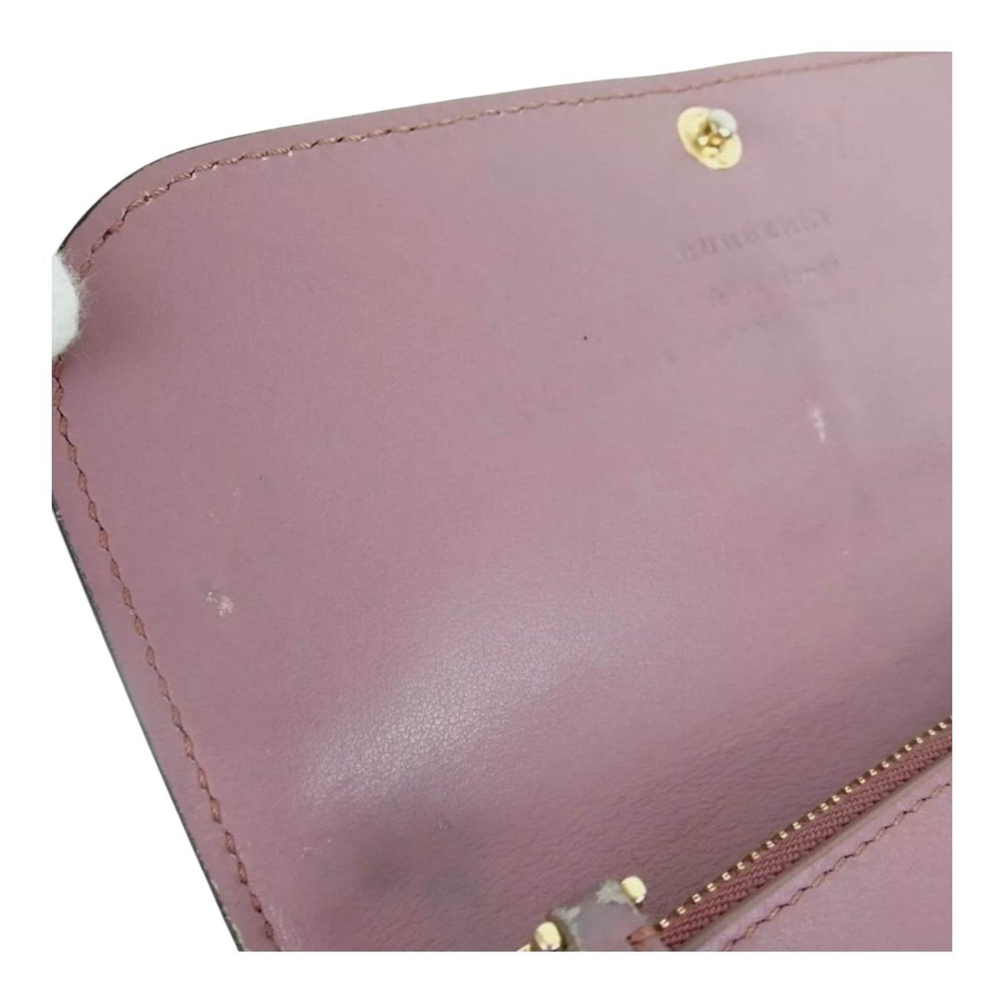 Burberry Leather Walket in Pink Leather NWOT Condition - Luxbrandz