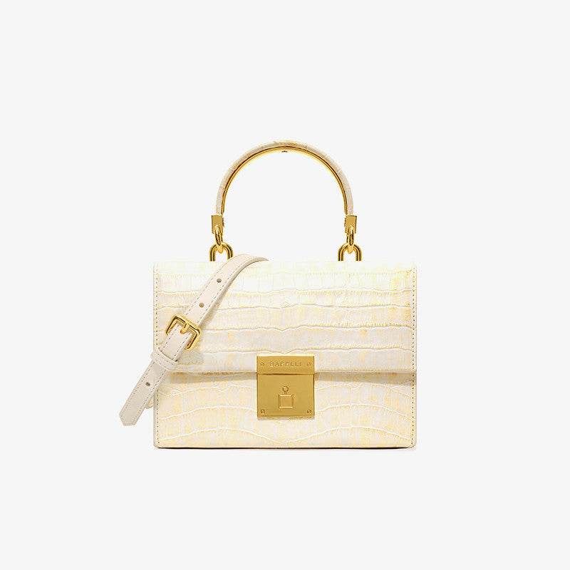 Small Design Pattern Leather Bag Light Luxury Shoulder - Luxbrandz