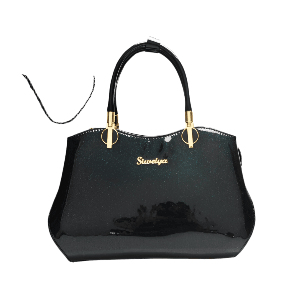 Glossy Patent Leather Handbags Women Top Handle Purse Satchel Bag Stylish Handbag Medium Tote s Shoulder Designer - Luxbrandz