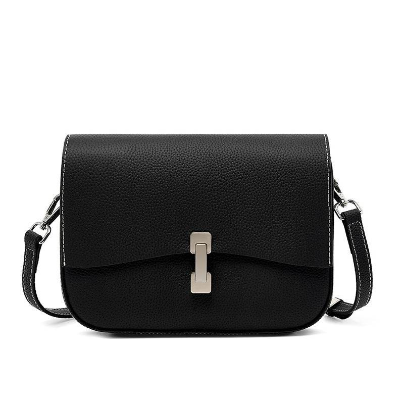 Fashionable All-match Light Luxury Leather Shoulder Messenger Bag - Luxbrandz