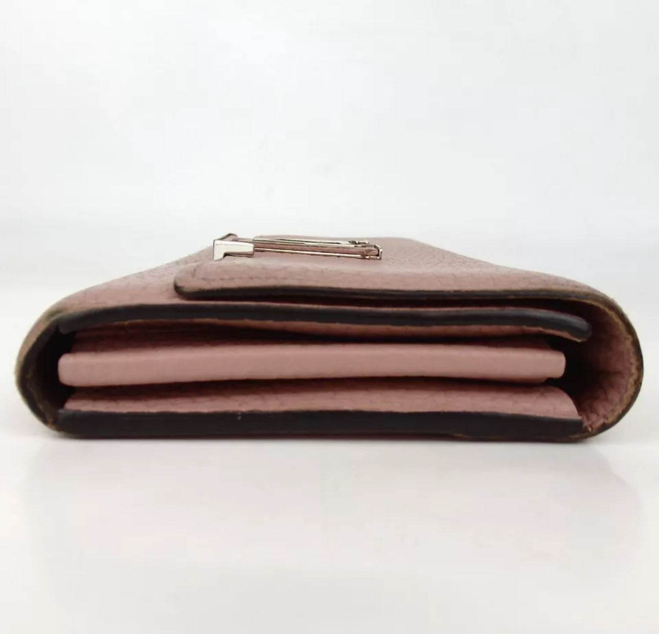 Authentic LOUIS VUITTON M61250 Portefeiulle Capsine purse leather in excellent condition - Luxbrandz