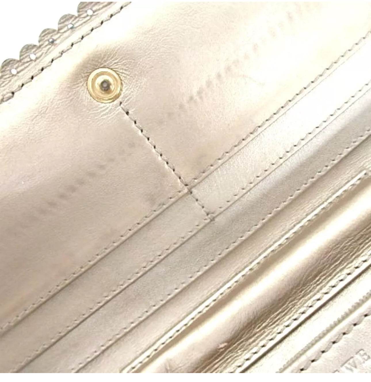LOEWE Anagram Wallet Genuine Leather in mint condition ultra luxury brand - Luxbrandz