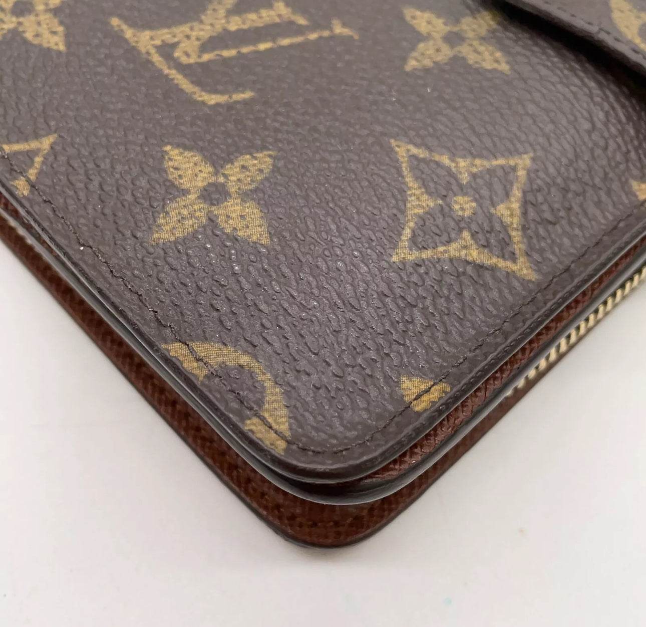 Louis Vuitton Monogram Porte Papier Zip M61207 Wallet W/Box NS110789 - Luxbrandz
