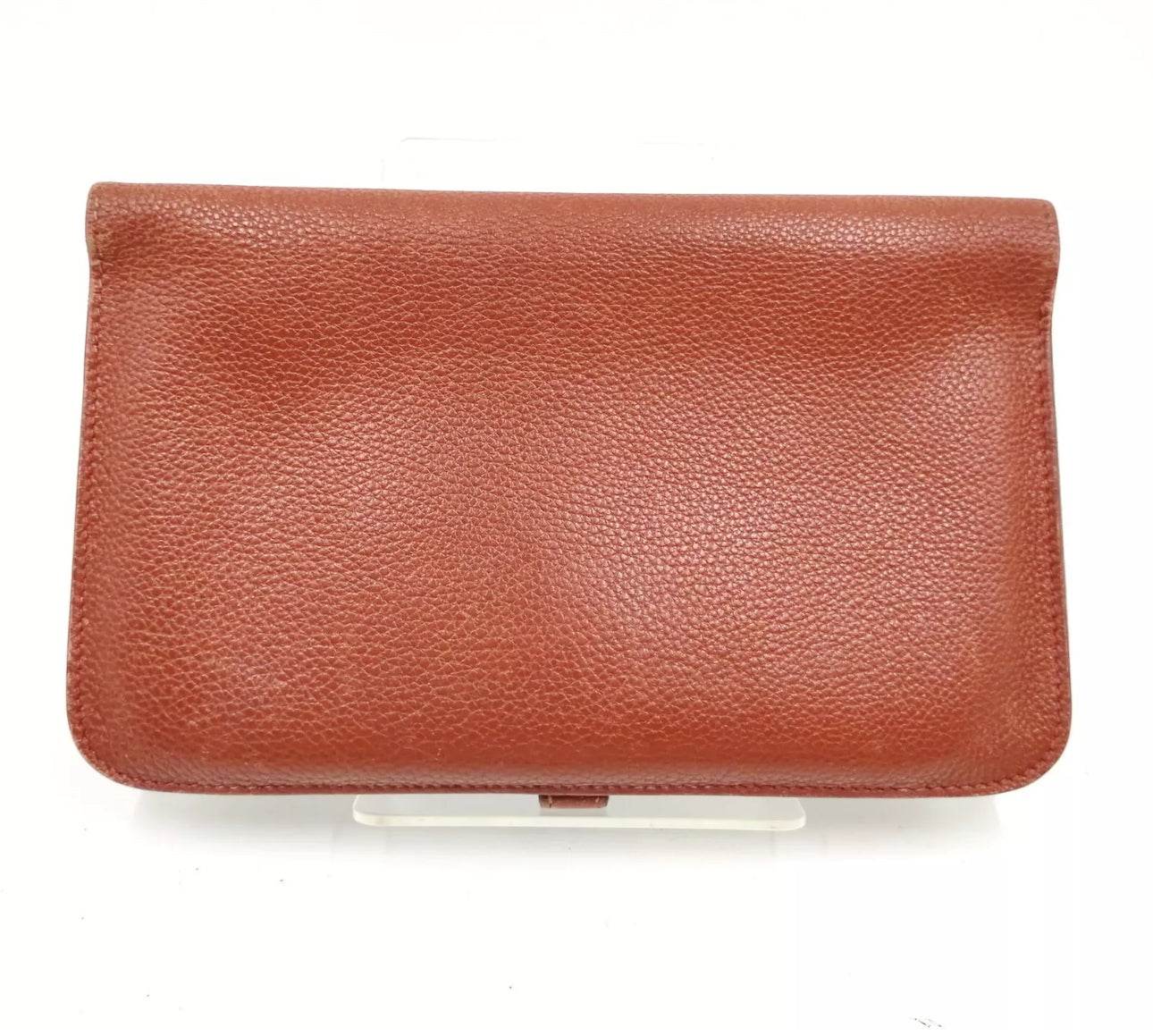 Hermes Long Wallet Brown Leather 442793 in excellent condition - Luxbrandz