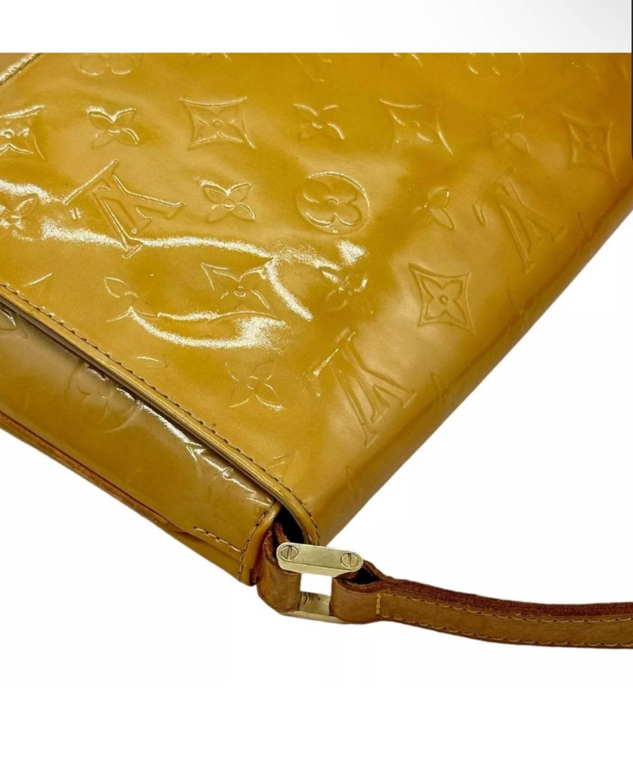 LOUIS VUITTON Monogram Vernis Thompson Street Bag Beige M91301 LV Auth 80343 - Luxbrandz