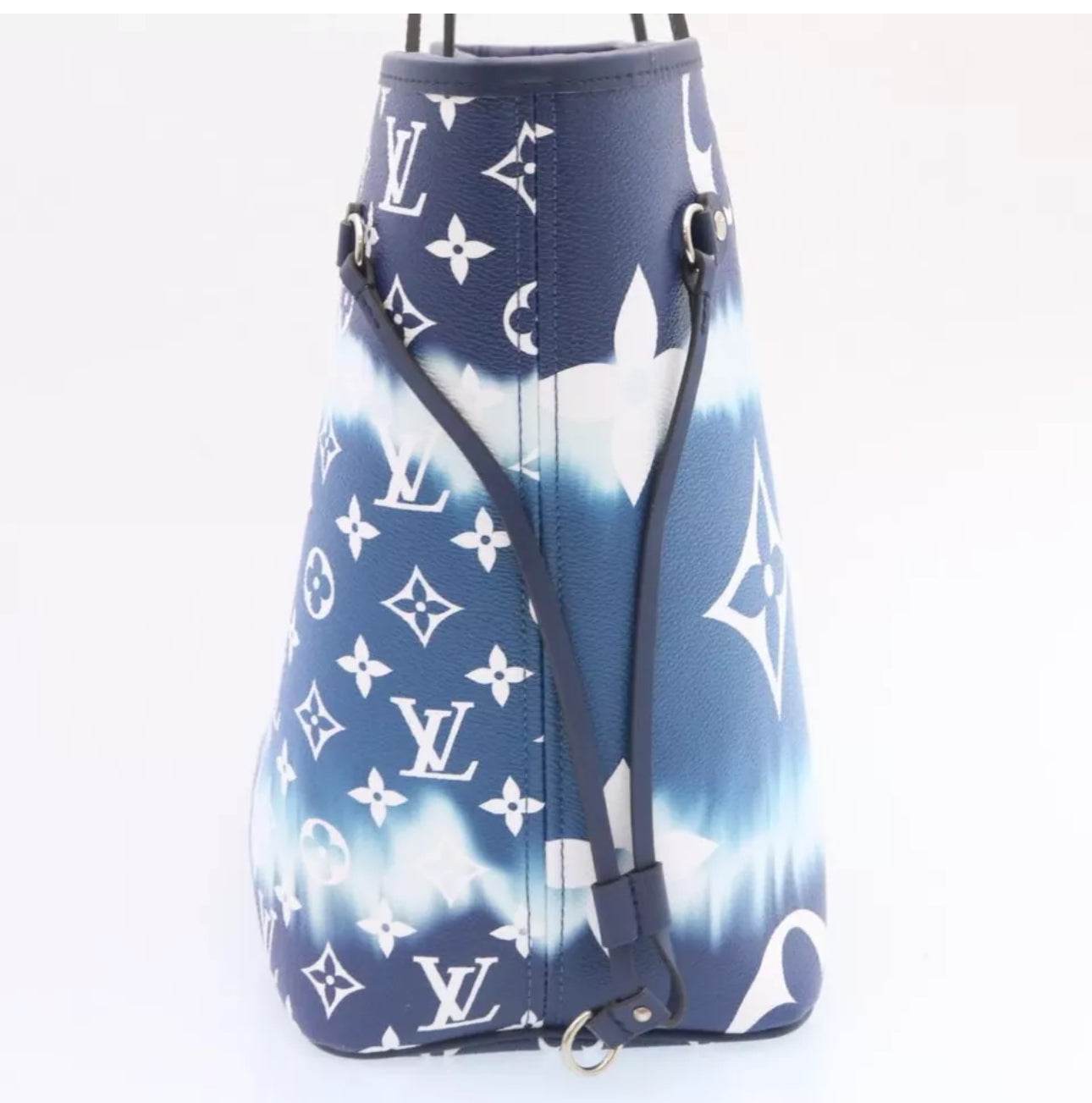LOUIS VUITTON Monogram Escal Neverfull MM Tote Bag Blue M45128 LV Auth 26573A - Luxbrandz