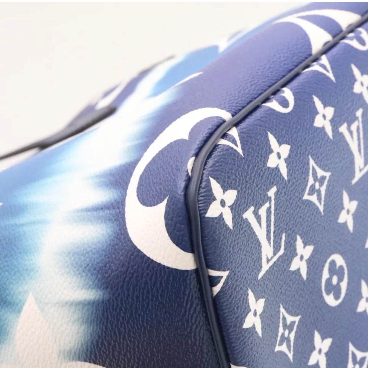 LOUIS VUITTON Monogram Escal Neverfull MM Tote Bag Blue M45128 LV Auth 26573A - Luxbrandz
