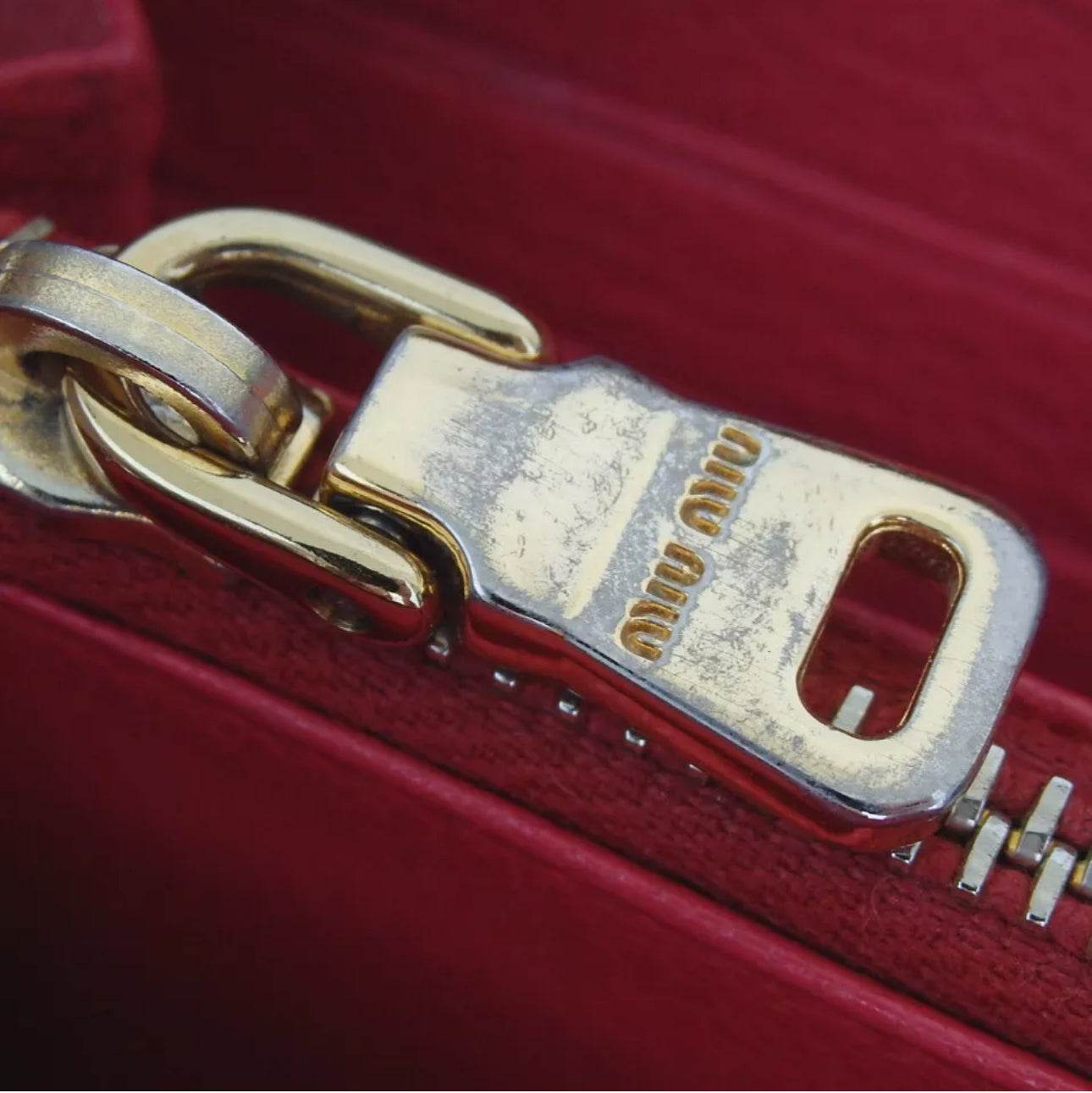 MIU MIU Pink Zip Around Continental Wallet in excellent condition - Luxbrandz