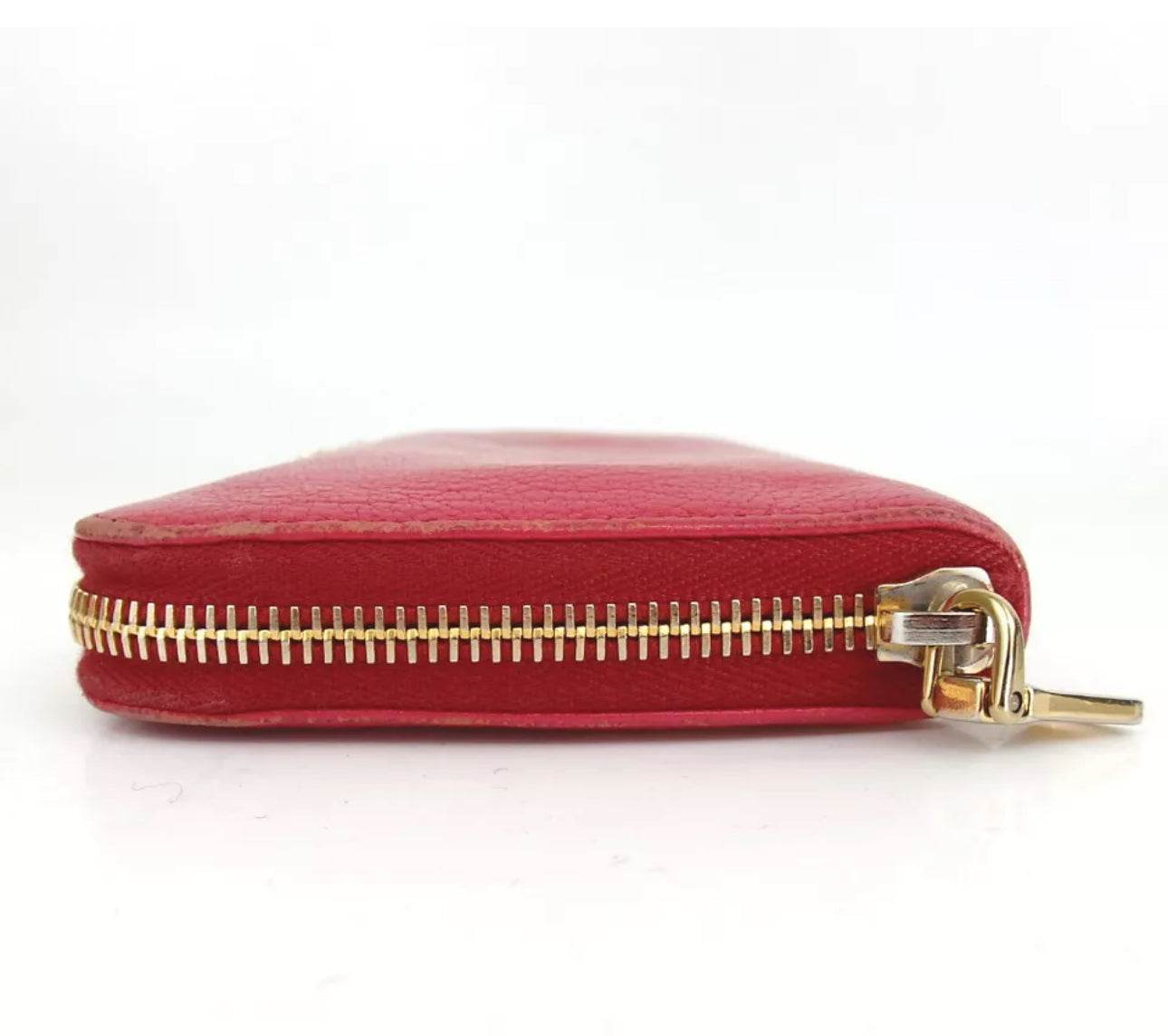 MIU MIU Pink Zip Around Continental Wallet in excellent condition - Luxbrandz
