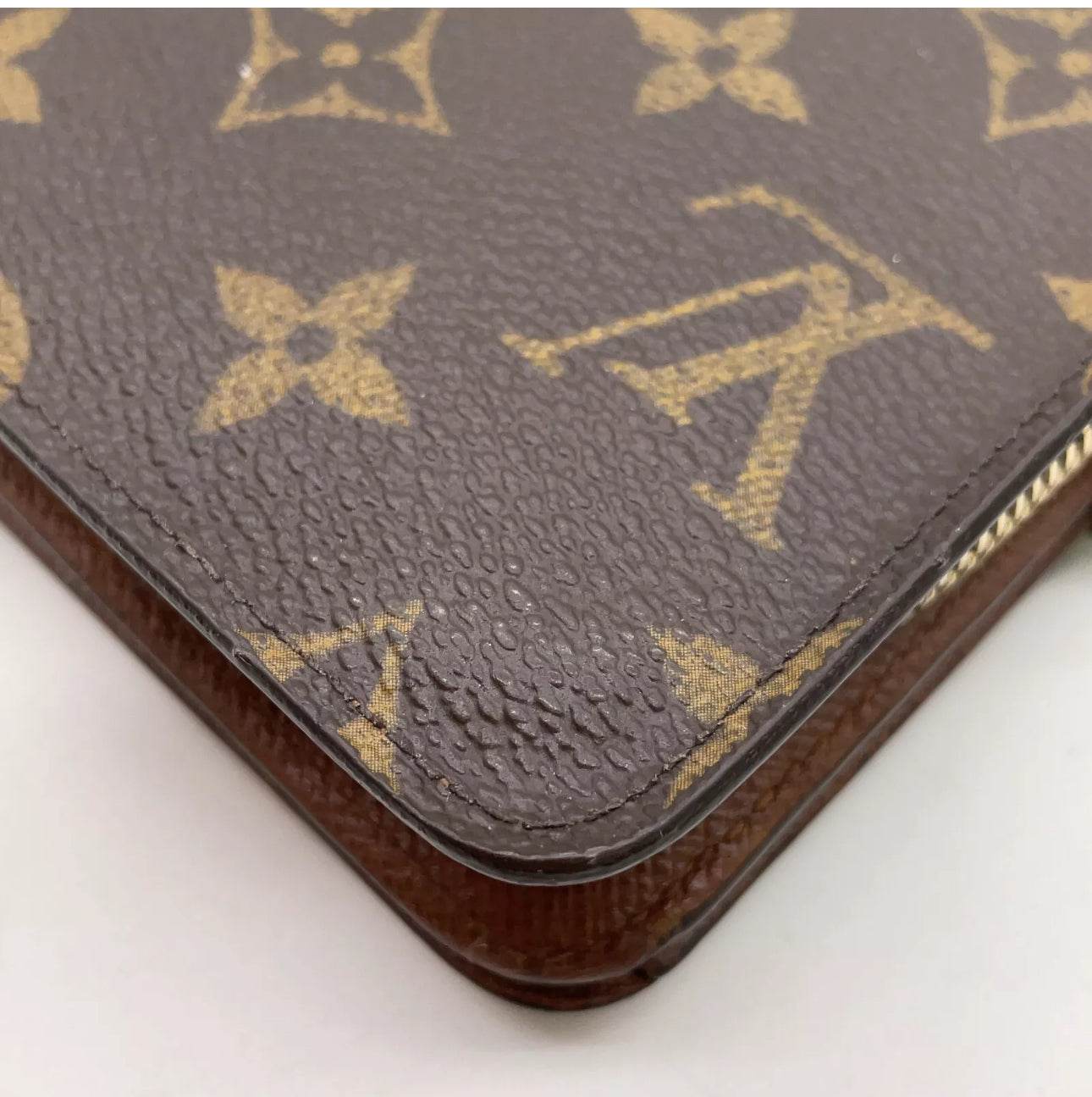 Louis Vuitton Monogram Porte Papier Zip M61207 Wallet W/Box NS110789 - Luxbrandz