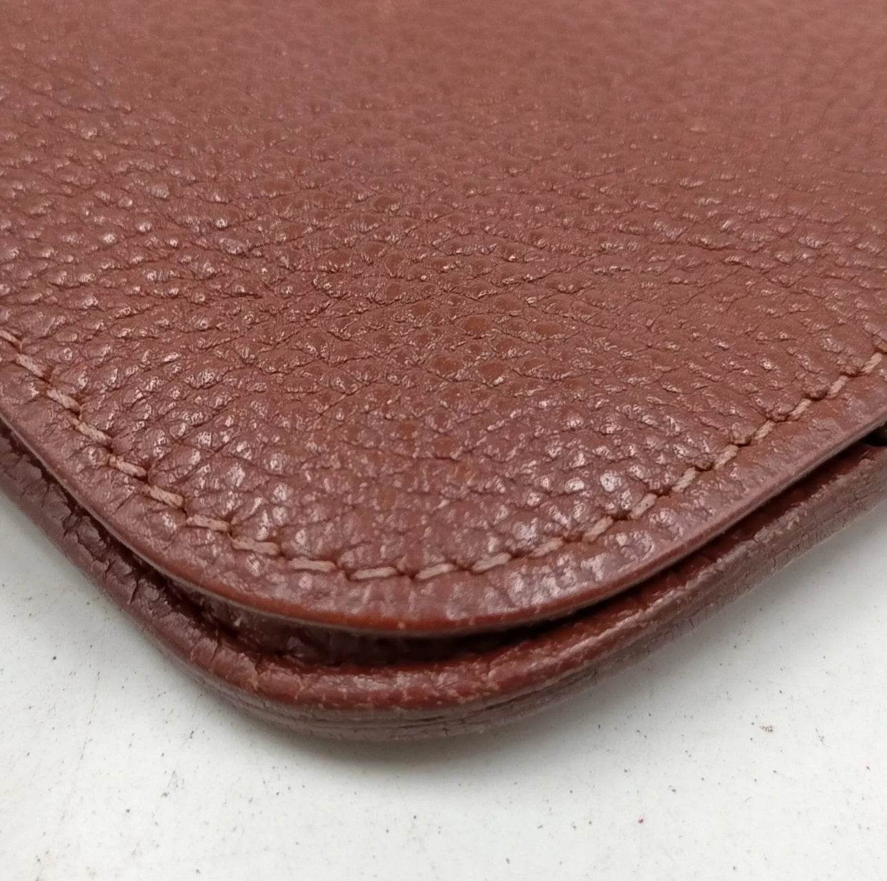 Hermes Long Wallet Brown Leather 442793 in excellent condition - Luxbrandz
