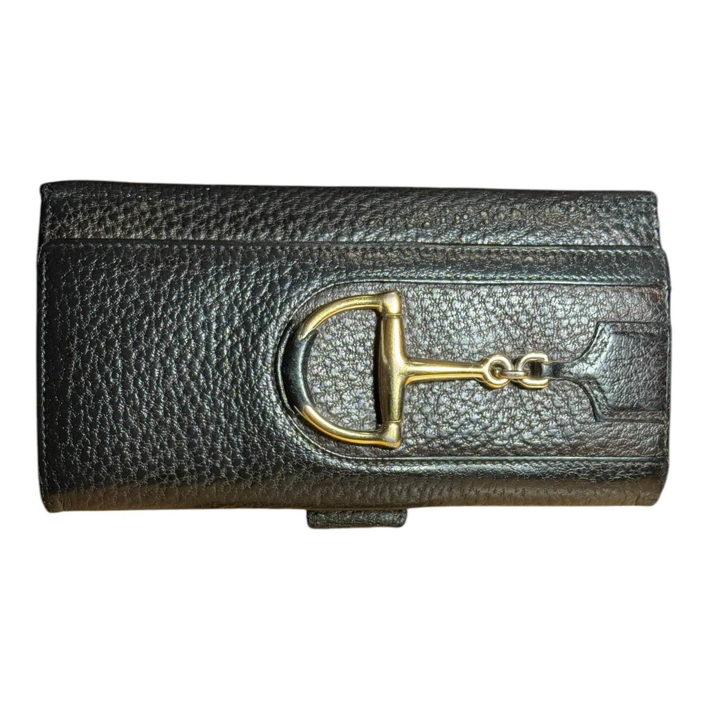 Gucci Hasler Continental Long Wallet Genuine Leather in excellent condition - Luxbrandz