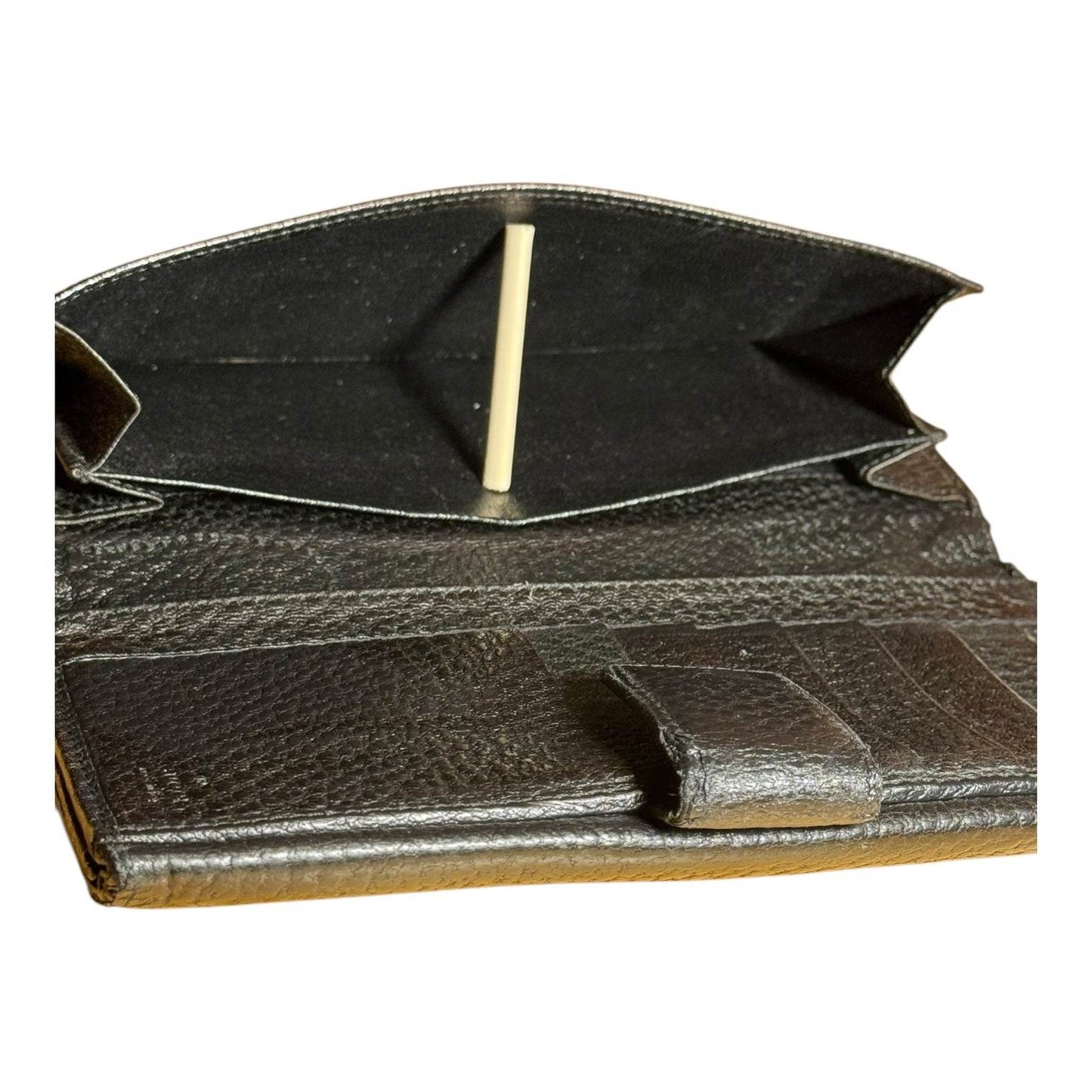 Gucci Hasler Continental Long Wallet Genuine Leather in excellent condition - Luxbrandz
