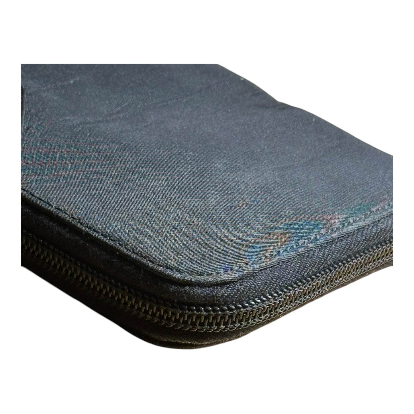 Prada Nylon Tessuto Zippy Zip-Around Long Wallet NERO Women - Luxbrandz