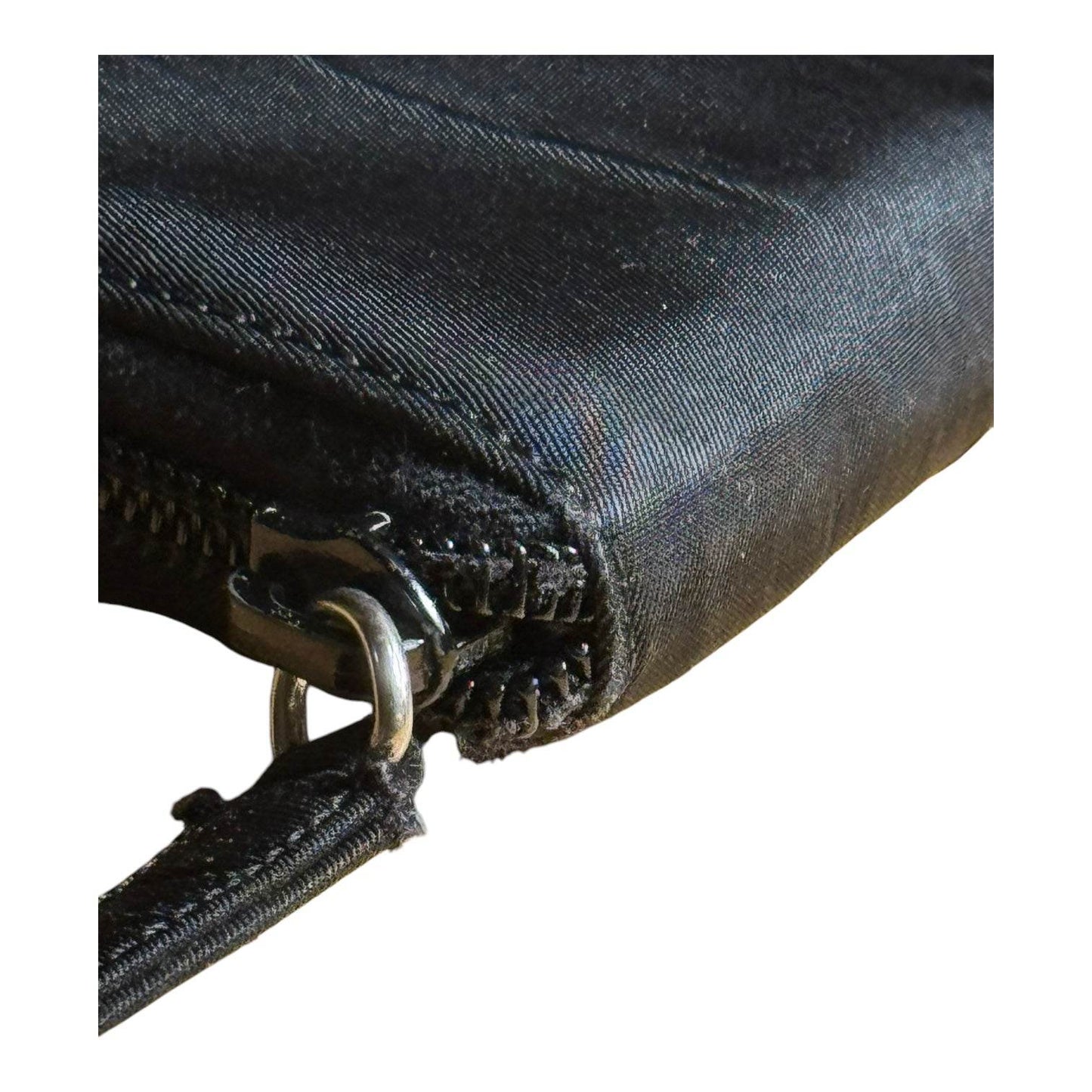 Prada Nylon Tessuto Zippy Zip-Around Long Wallet NERO Women - Luxbrandz