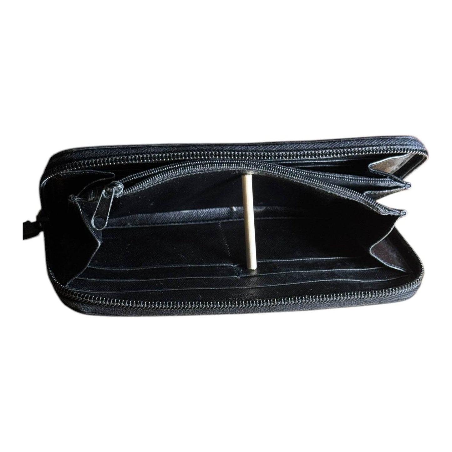 Prada Nylon Tessuto Zippy Zip-Around Long Wallet NERO Women - Luxbrandz