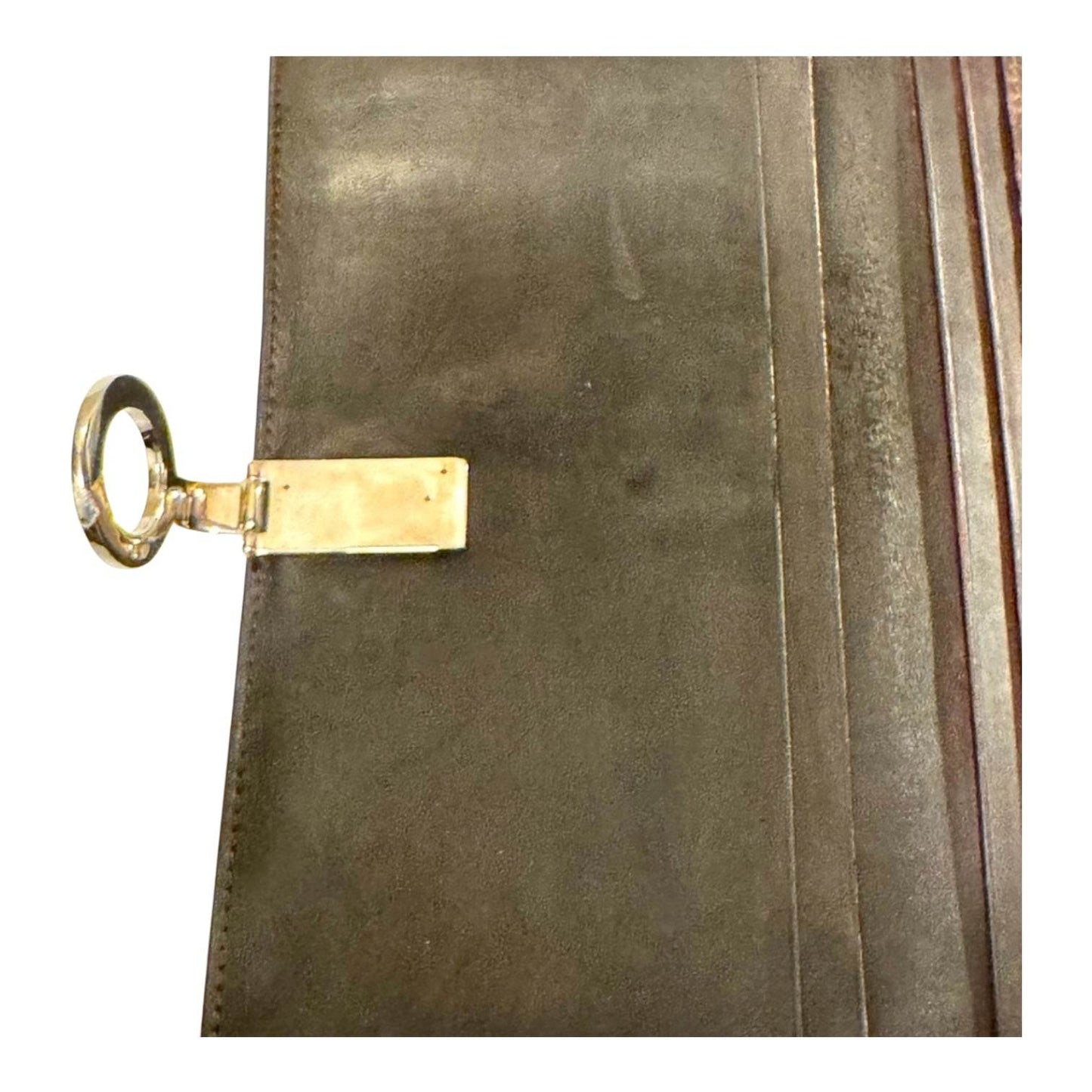 BVGARI Italian Caviar Leather Continental Long Wallet Red in excellent used condition - Luxbrandz
