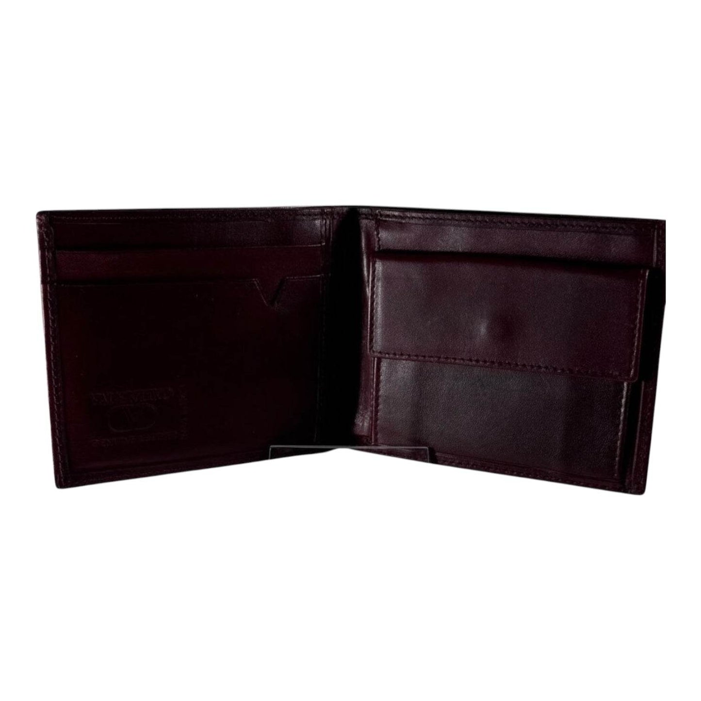 Valentino Garavani Men’s Bifold Wallet Genuine Leatherher New Condition - Luxbrandz