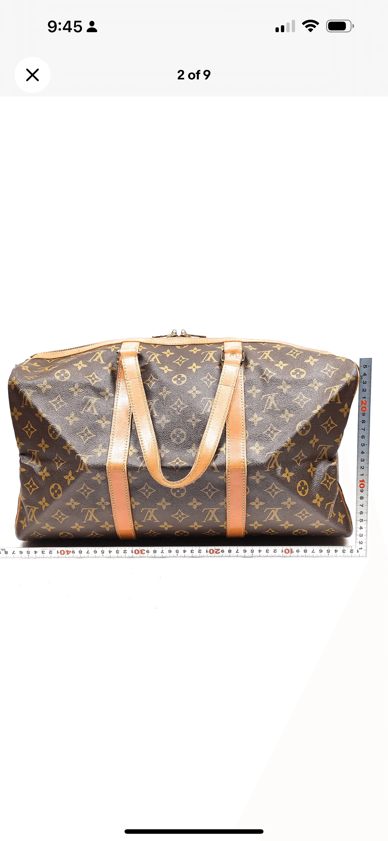 Louis Vuitton LV Boston Bag Sac Souple 45 Brown Monogram - Luxbrandz