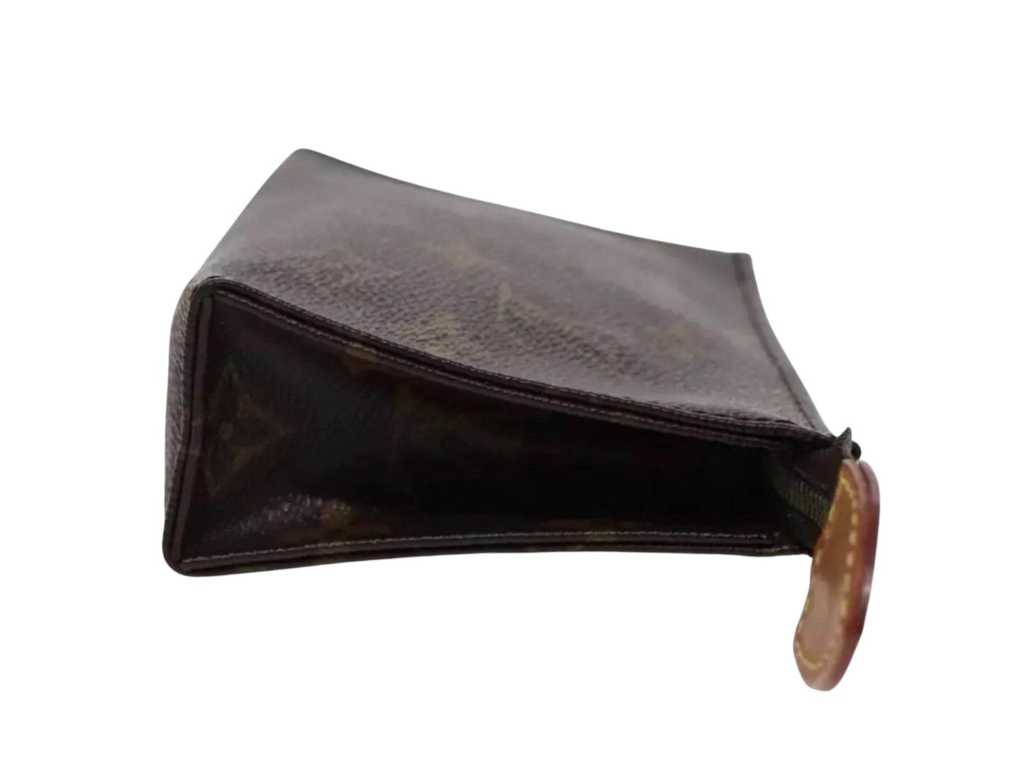 LOUIS Vuitton Monogram Pochette Toilettry Canvas Pouch in Excellent Condition - Luxbrandz