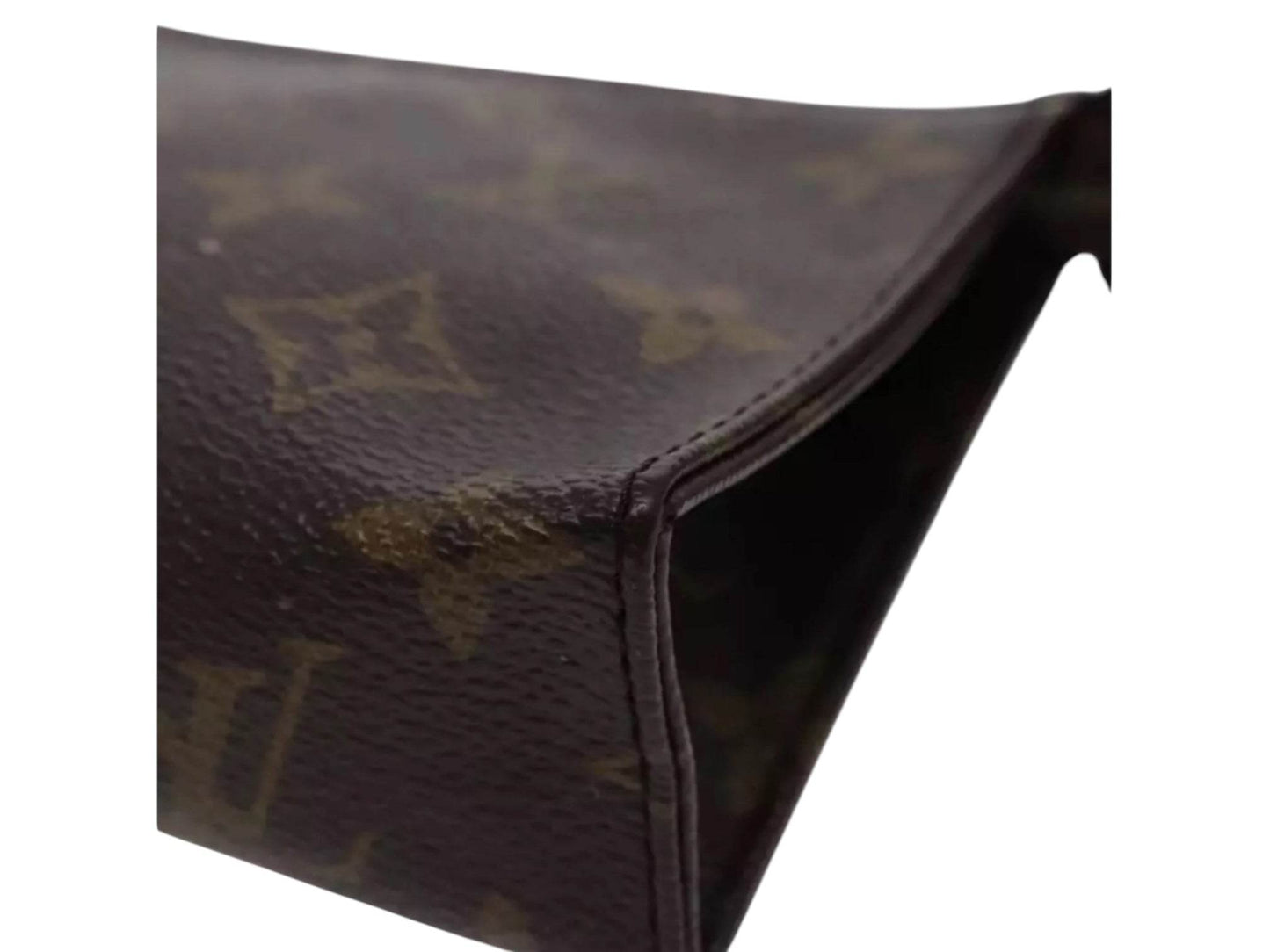 LOUIS Vuitton Monogram Pochette Toilettry Canvas Pouch in Excellent Condition - Luxbrandz