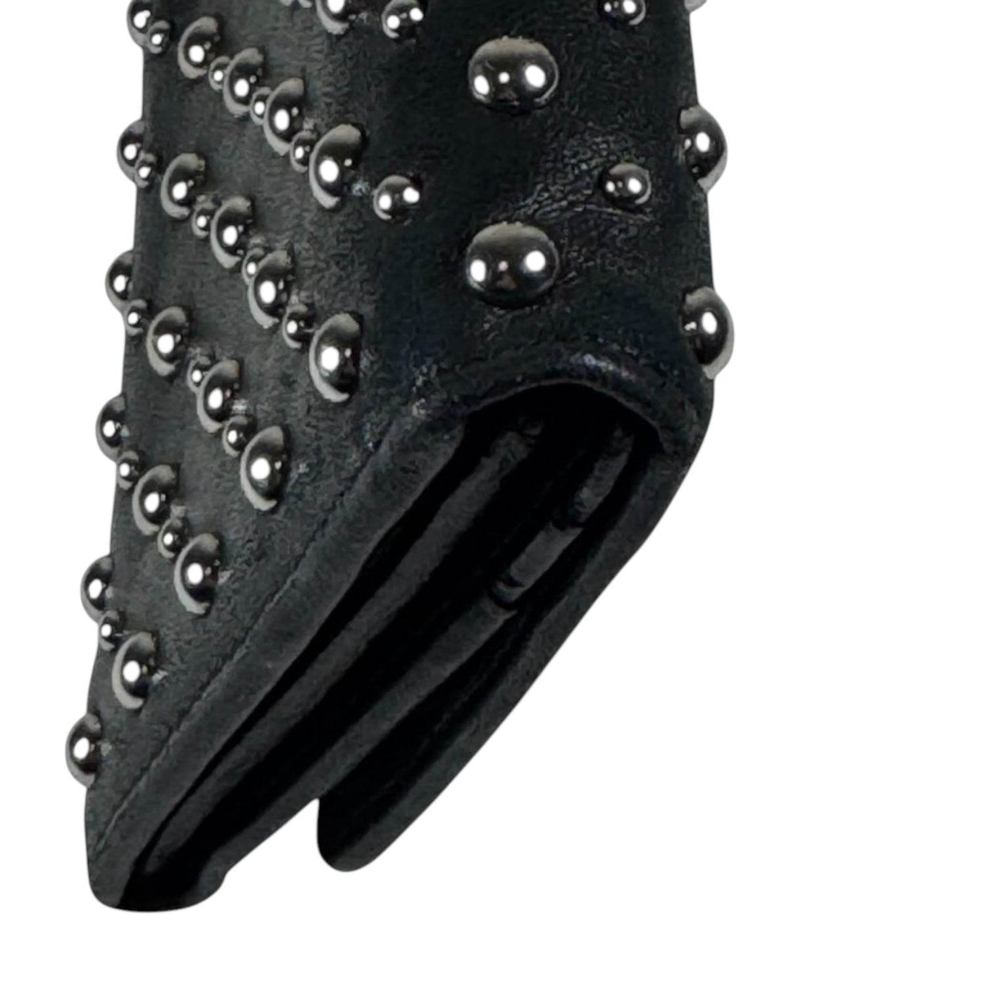 Prada Nappa Borchie Studded Wallet Continental NWOT MINT Condition - Luxbrandz