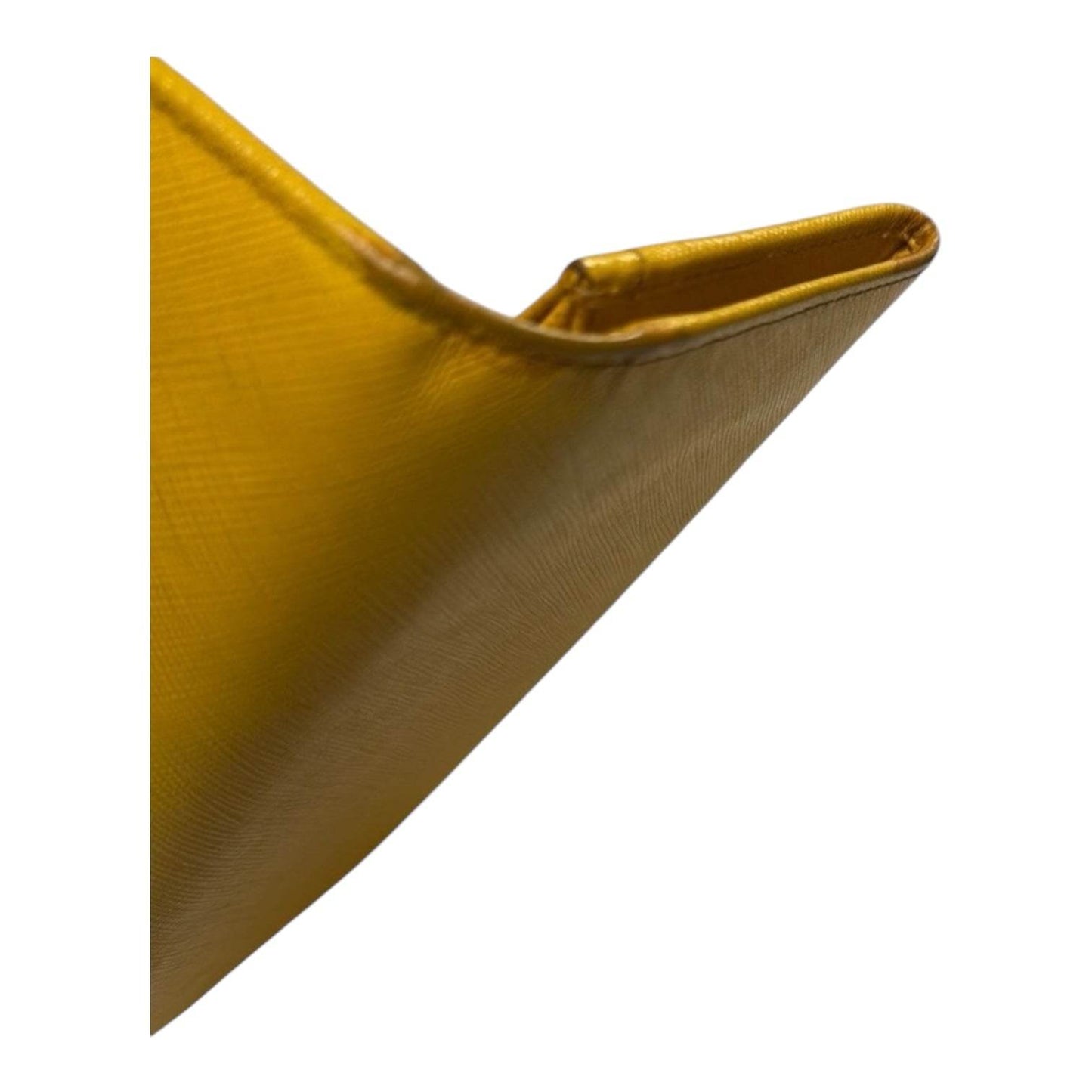 Salvatore Ferragamo Gancini Icona Continental Walley Genuine Leather Yellow - Luxbrandz
