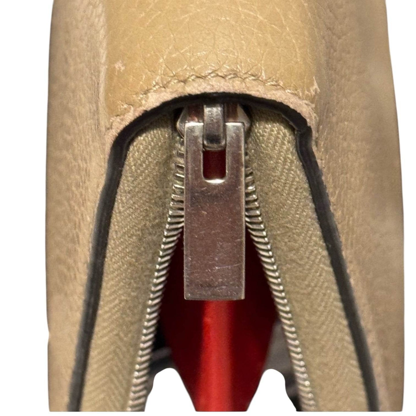 Celine Round zip around Continental wallet Premium Italian Leather Made in France - Luxbrandz