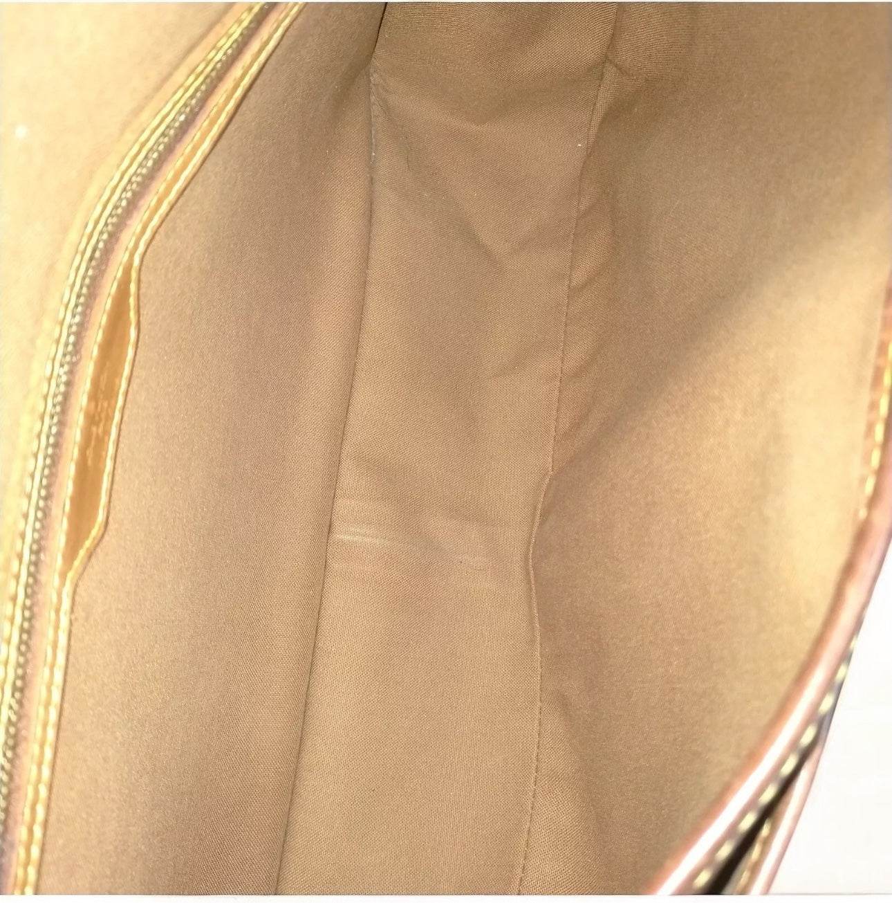 Louis Vuitton LV Shoulder Bag Gibeciere GM Brown Monogram - Luxbrandz