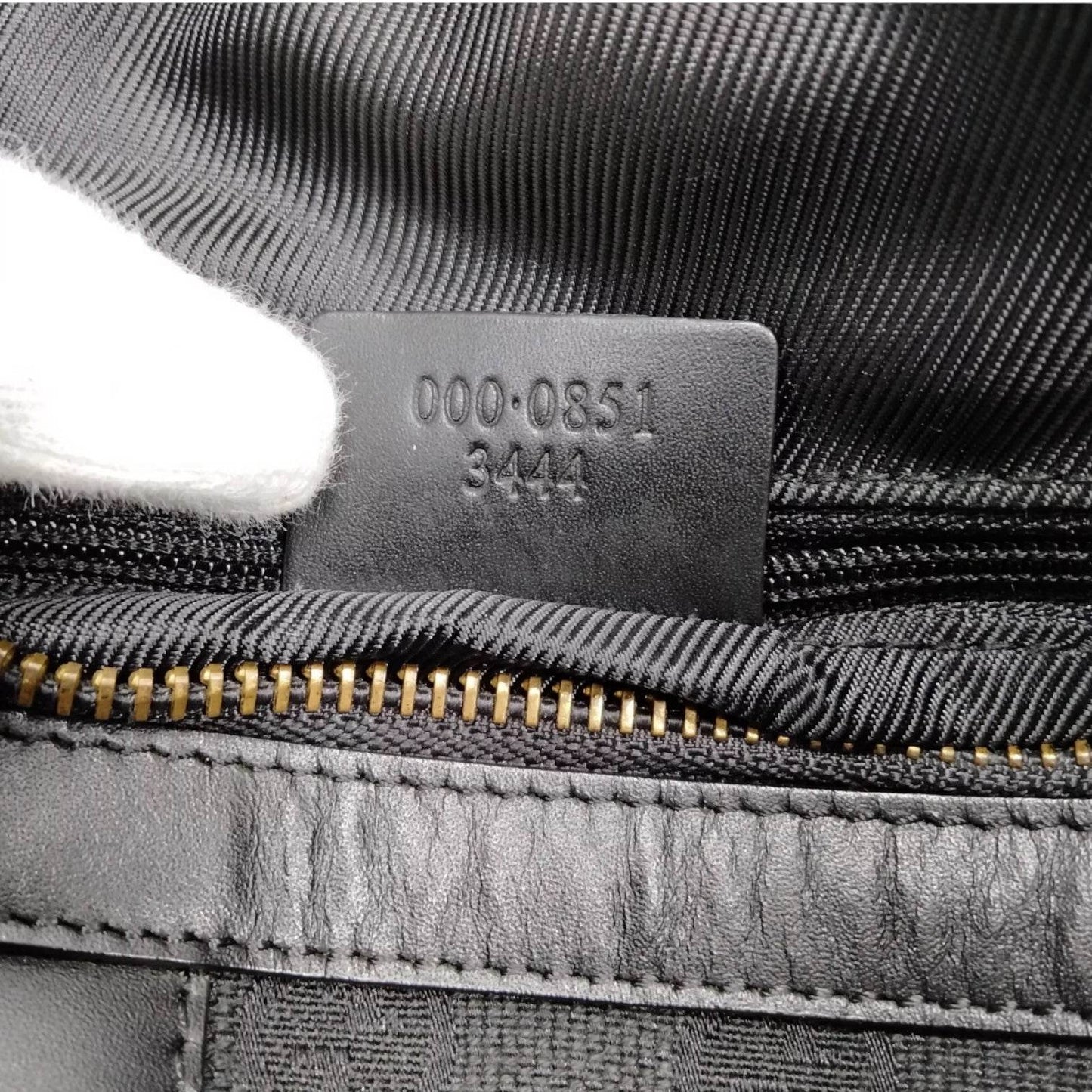 Gucci Black GG Canvas Boston Bag in new condition rare find - Luxbrandz