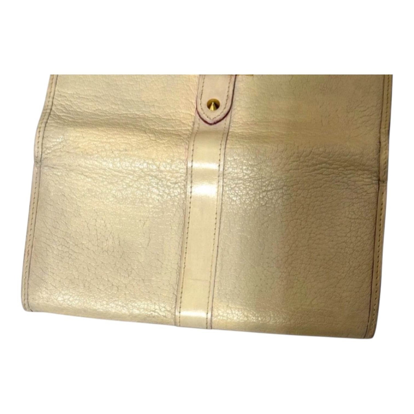 Louis Vuitton Favori Suhali Leather Wallet Portefeuille Le Fabuleux Cream 860548 New Condition - Luxbrandz