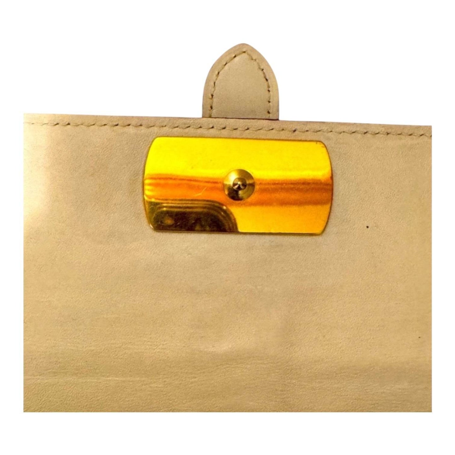 Louis Vuitton Favori Suhali Leather Wallet Portefeuille Le Fabuleux Cream 860548 New Condition - Luxbrandz