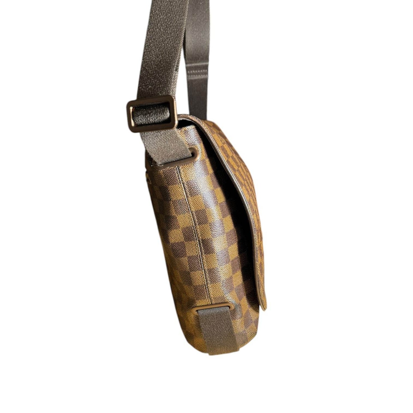 Louis Vuitton LV crossbody bag Damier Brown Brooklyn messenger bag - Luxbrandz