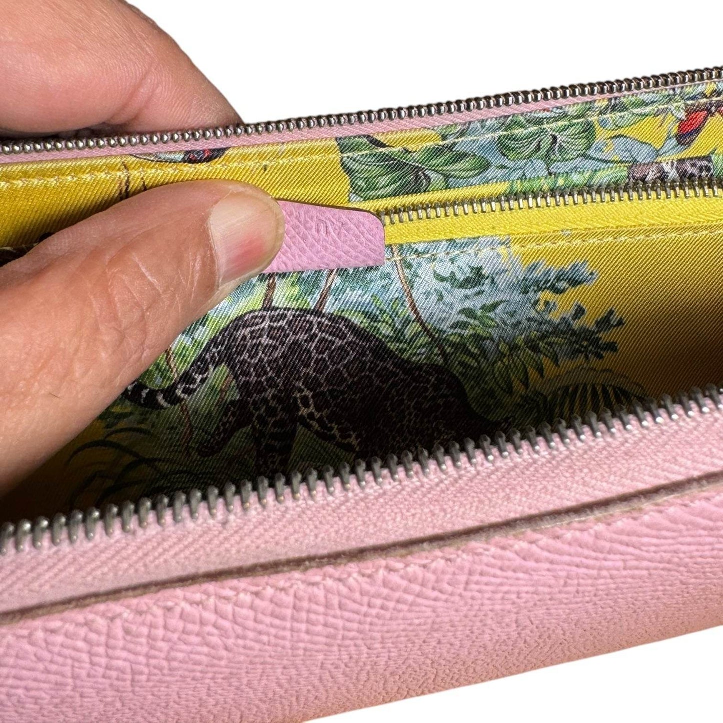 Hermes AZAP Wallet EPSOM Silk Interior with COA - Luxbrandz