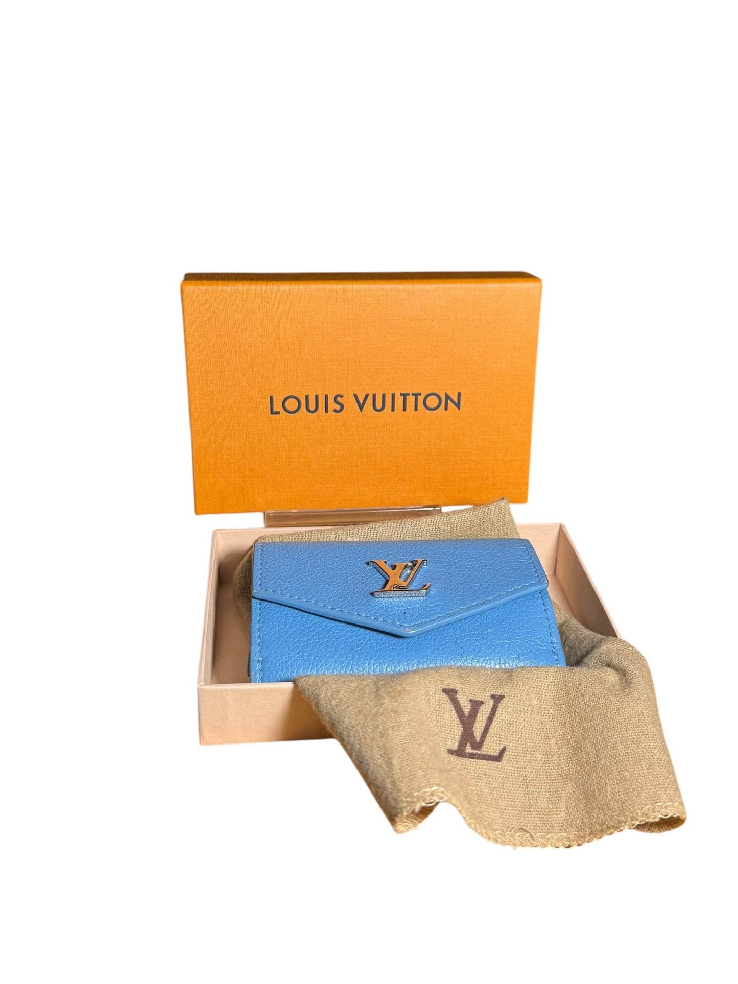 Louis Vuitton MiniLock Leather Wallet in new condition - Luxbrandz