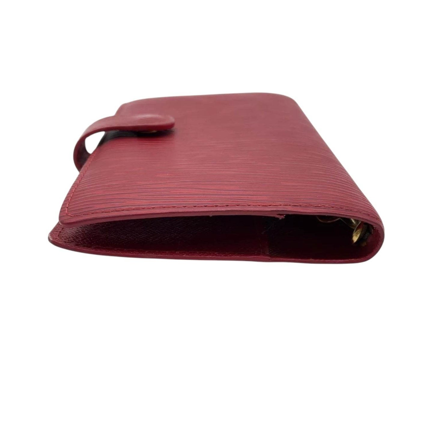 Louis EPI Leather Agenda PM in Red Color in Excellent Condition - Luxbrandz