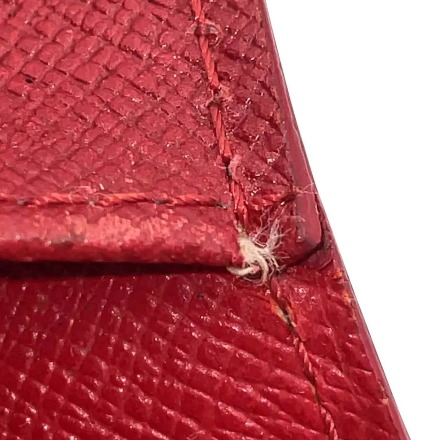 Louis EPI Leather Agenda PM in Red Color in Excellent Condition - Luxbrandz