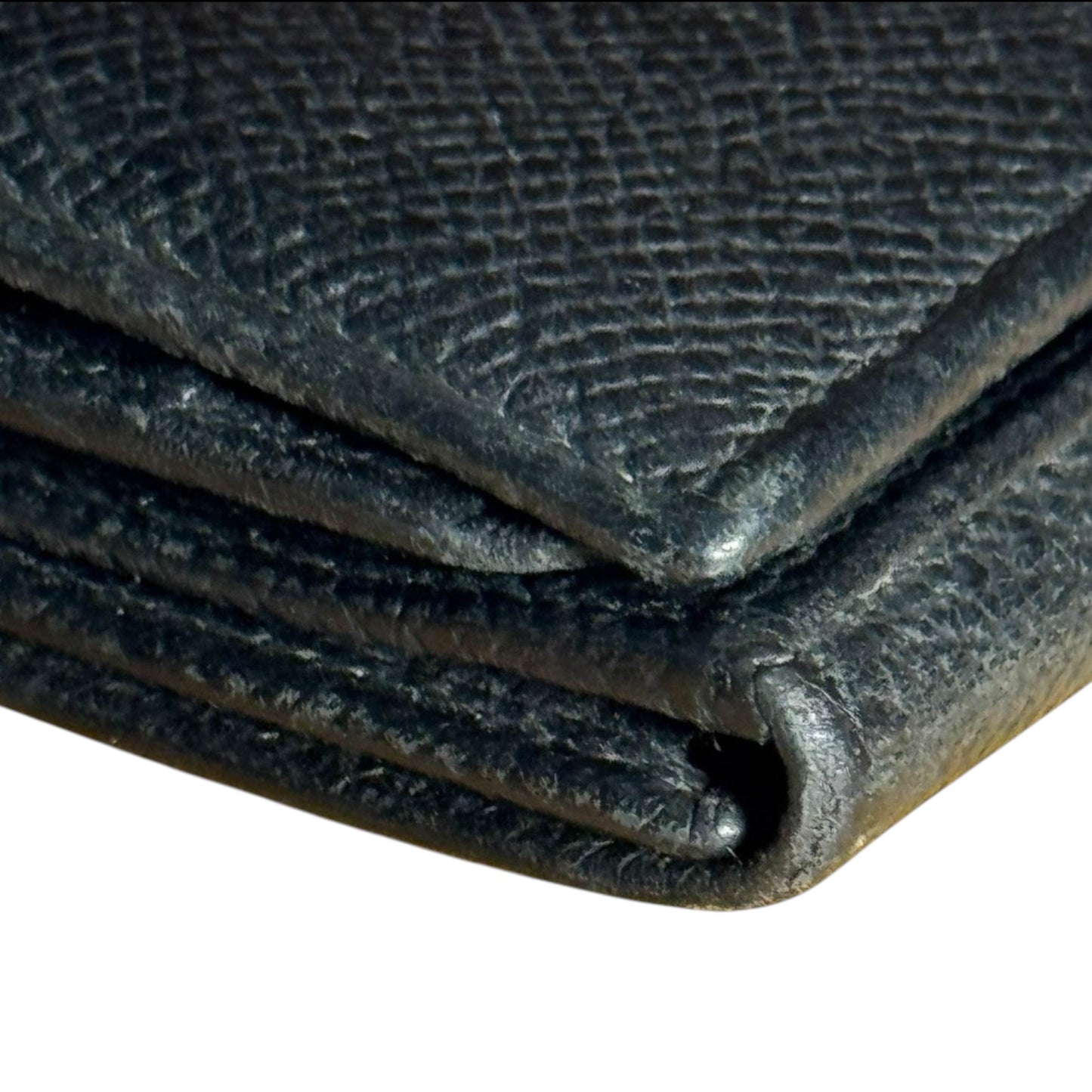 Bvlgari Black Leather Long Bifold Wallet in NWOT mint condition.