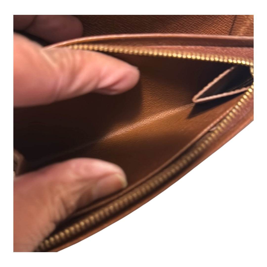 Louis Vuitton Monogram Porte Monnaie Tresor Wallet in Mint Condition - Luxbrandz