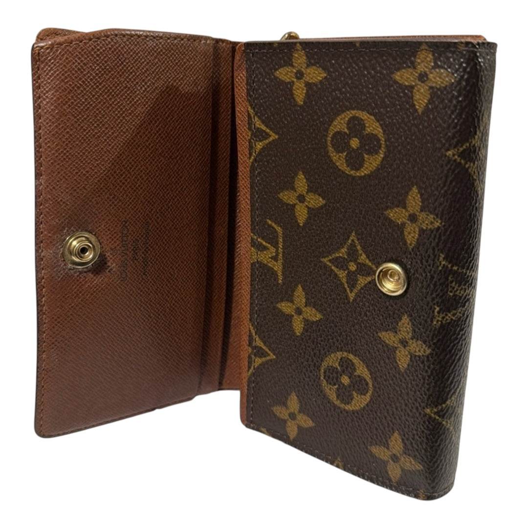 Louis Vuitton Monogram Porte Monnaie Tresor Wallet in Mint Condition - Luxbrandz