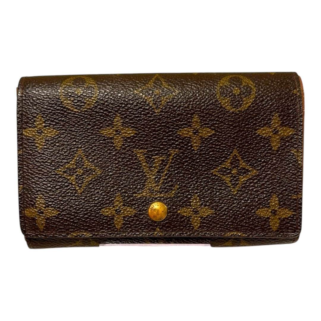 Louis Vuitton Monogram Porte Monnaie Tresor Wallet in Mint Condition - Luxbrandz