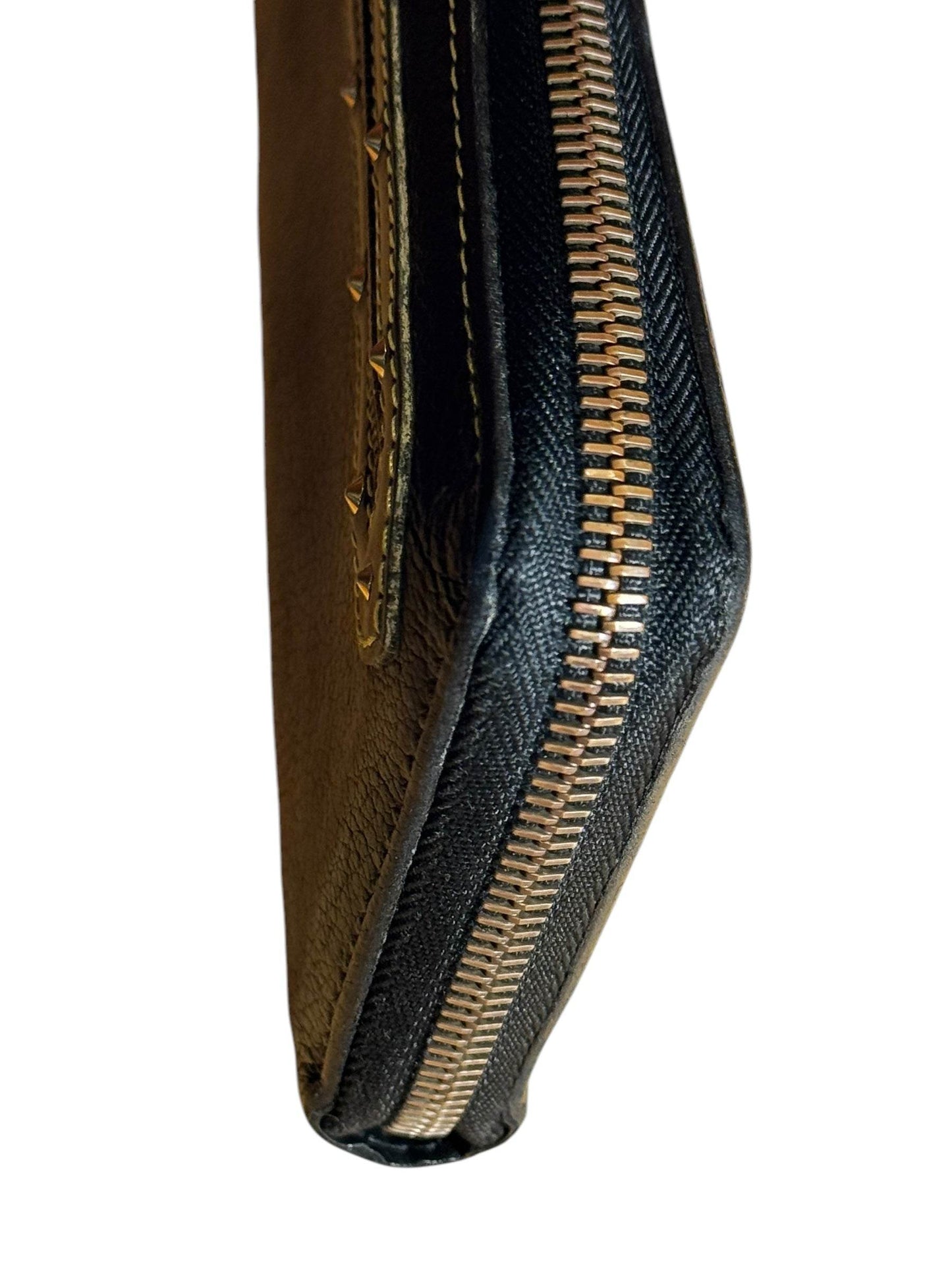 Louis Vuitton suhali leather continental zipper wallet mint condition. - Luxbrandz