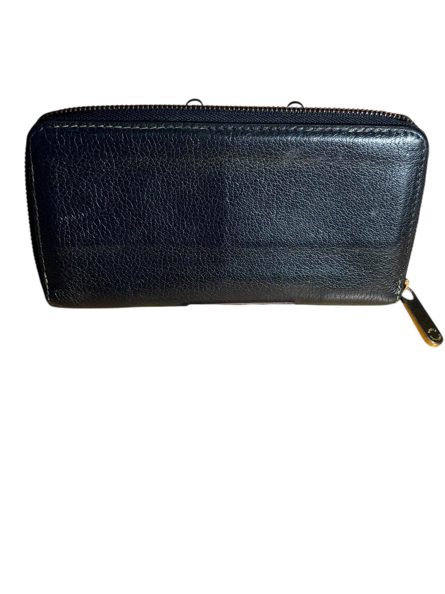 Louis Vuitton suhali leather continental zipper wallet mint condition. - Luxbrandz