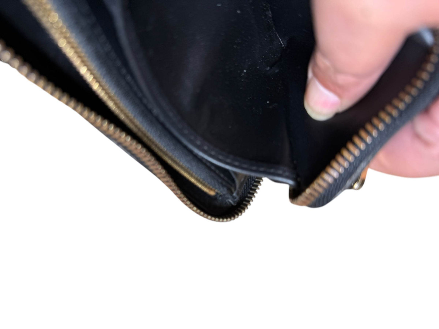 Louis Vuitton suhali leather continental zipper wallet mint condition. - Luxbrandz