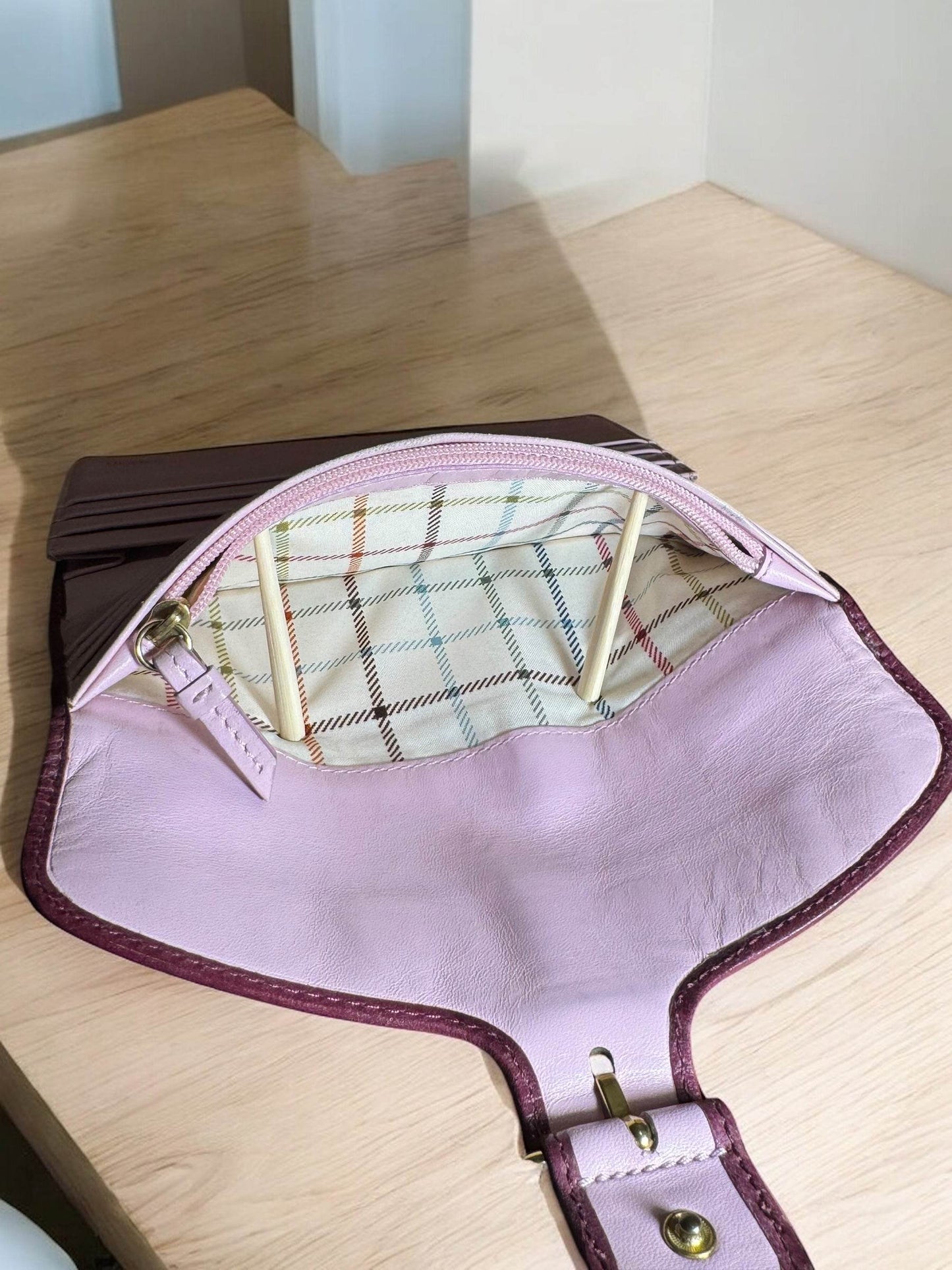 Coach Wallet with brass buckle in MINT condition. - Luxbrandz